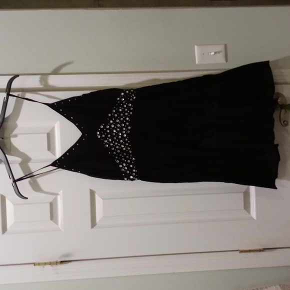 VENUS Dresses & Skirts - Venus Rhinestone little black dress